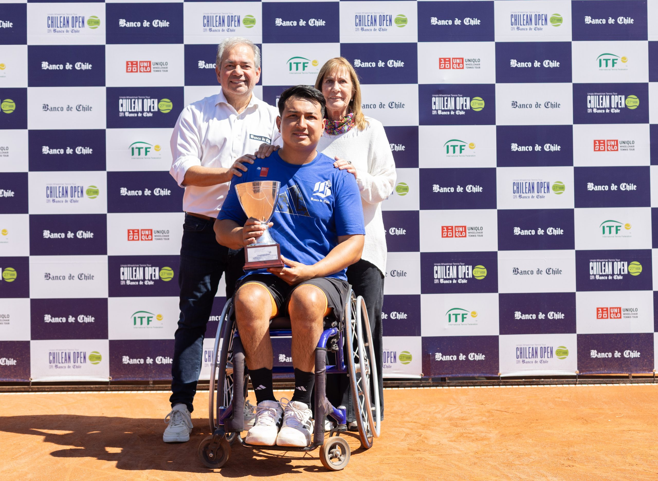 Alexander Cataldo gana el torneo de tenis en silla de ruedas Chilean Open
