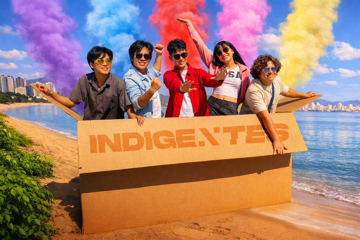 Indigentes presenta “Buscando Colores”, su nuevo single y videoclip grabado en Brasil