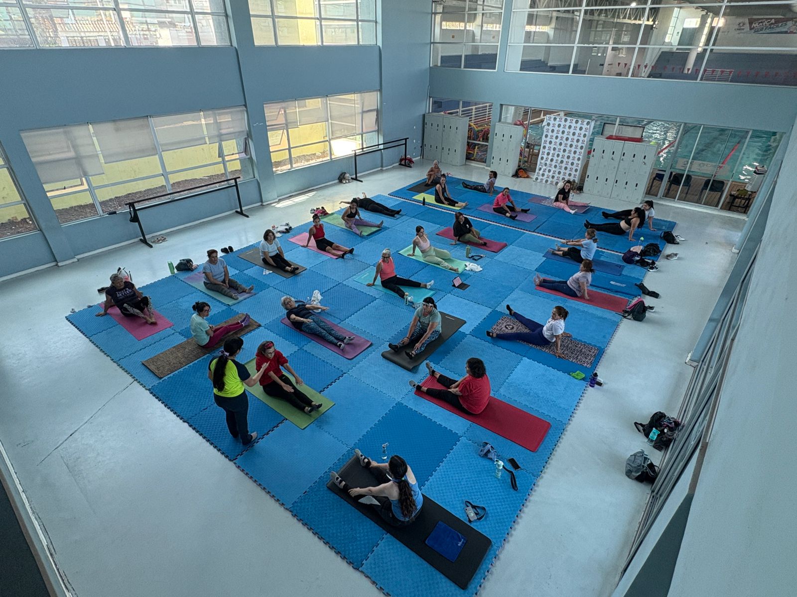 Día de la Actividad Física reunió a más de 300 personas en el complejo deportivo escolar municipal de CMDR