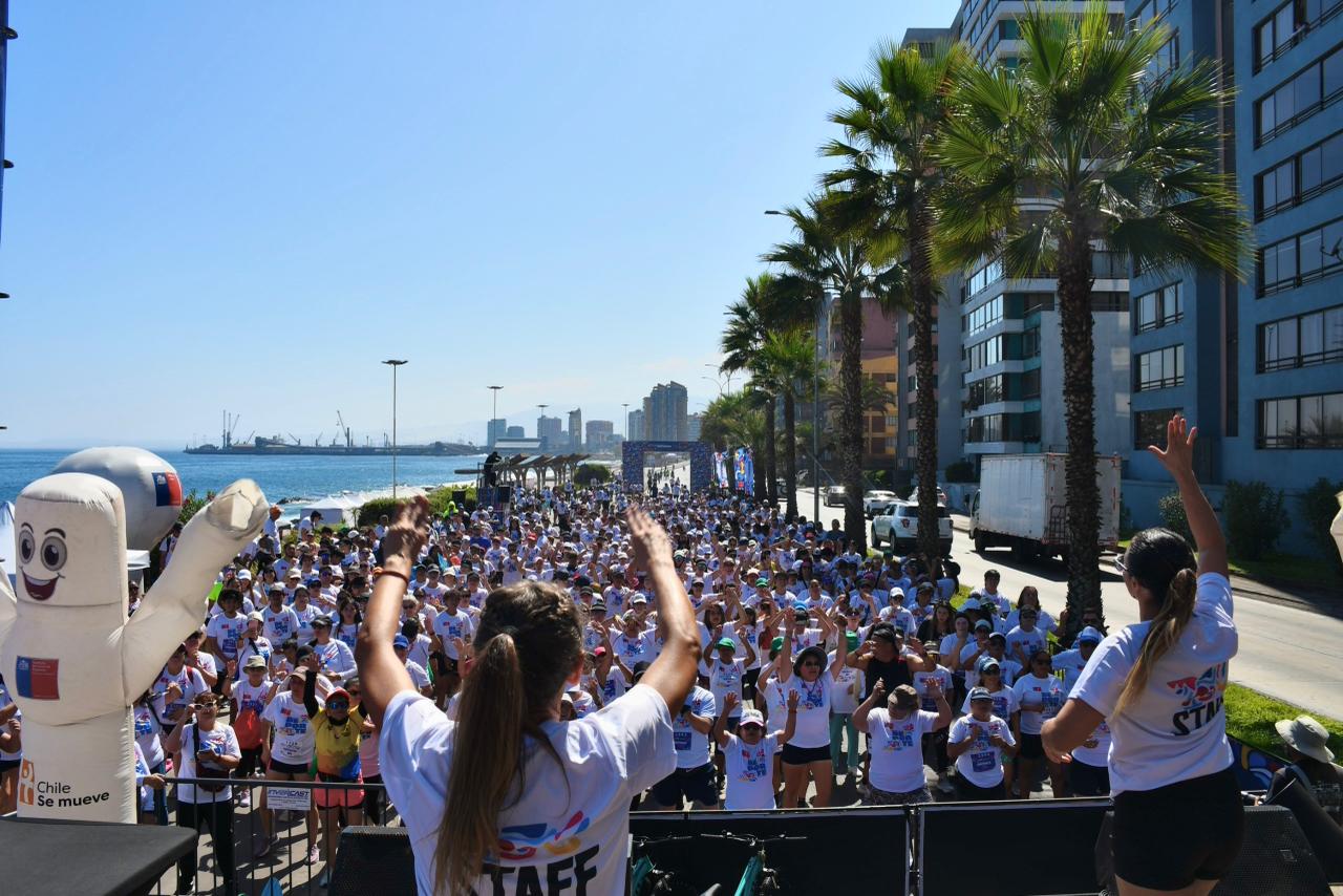 La corrida más grande de Chile reunió cerca de 4.500 personas