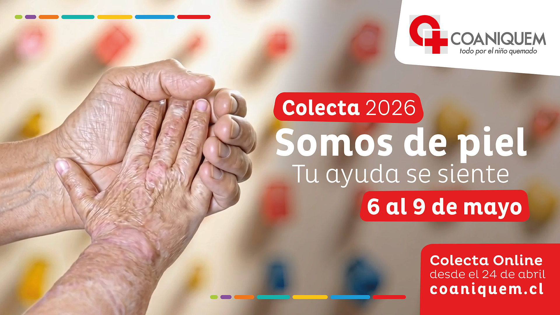 COANIQUEM lanza su colecta para financiar la rehabilitación de más de 8 mil niños