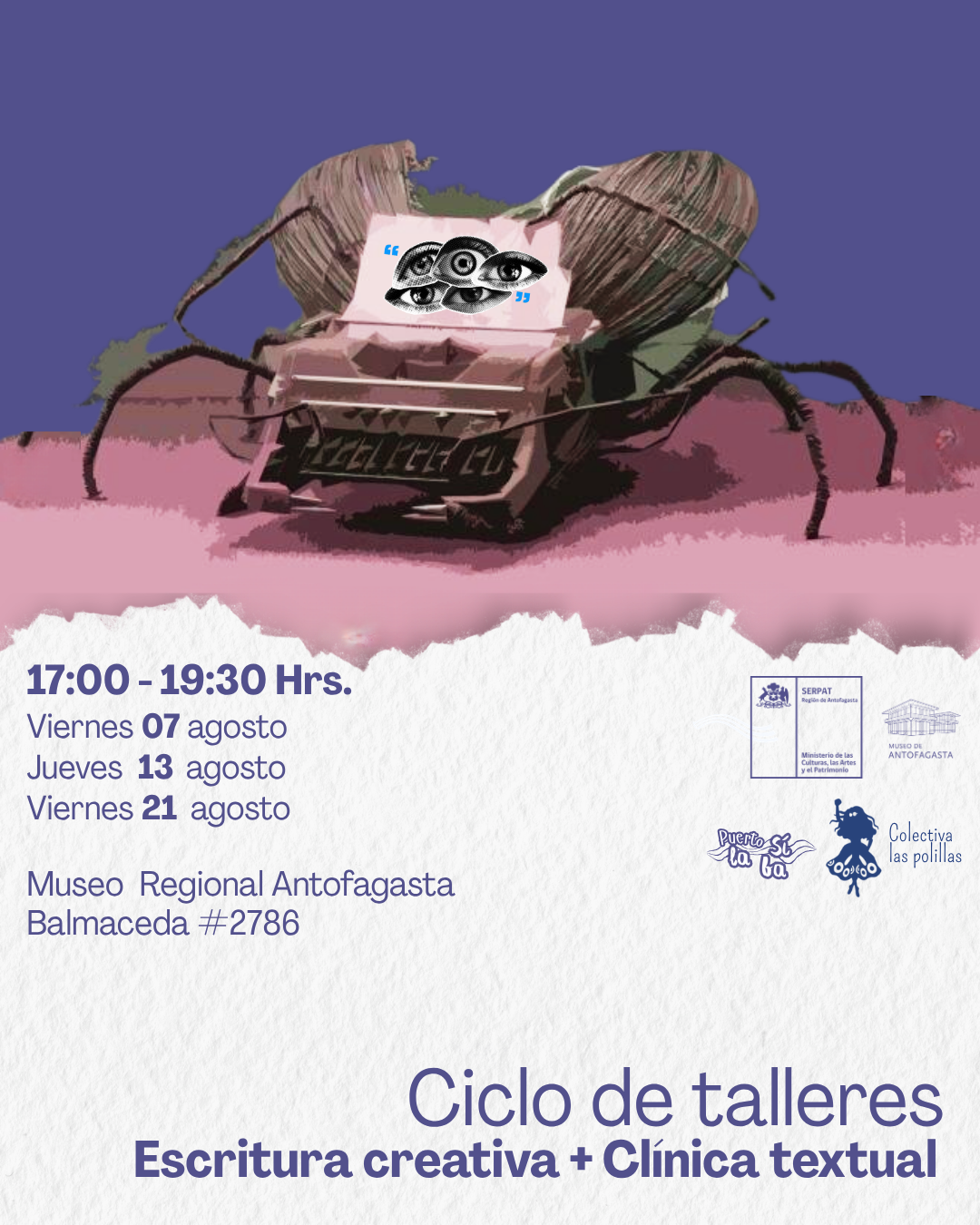 Invitan a disfrutar gratuitamente de las actividades de extensión cultural que el Museo Regional