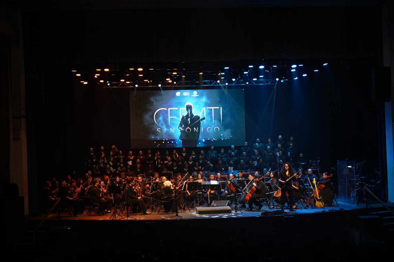Lleno total en el Teatro Municipal con las últimas funciones del concierto “Cerati Sinfónico”