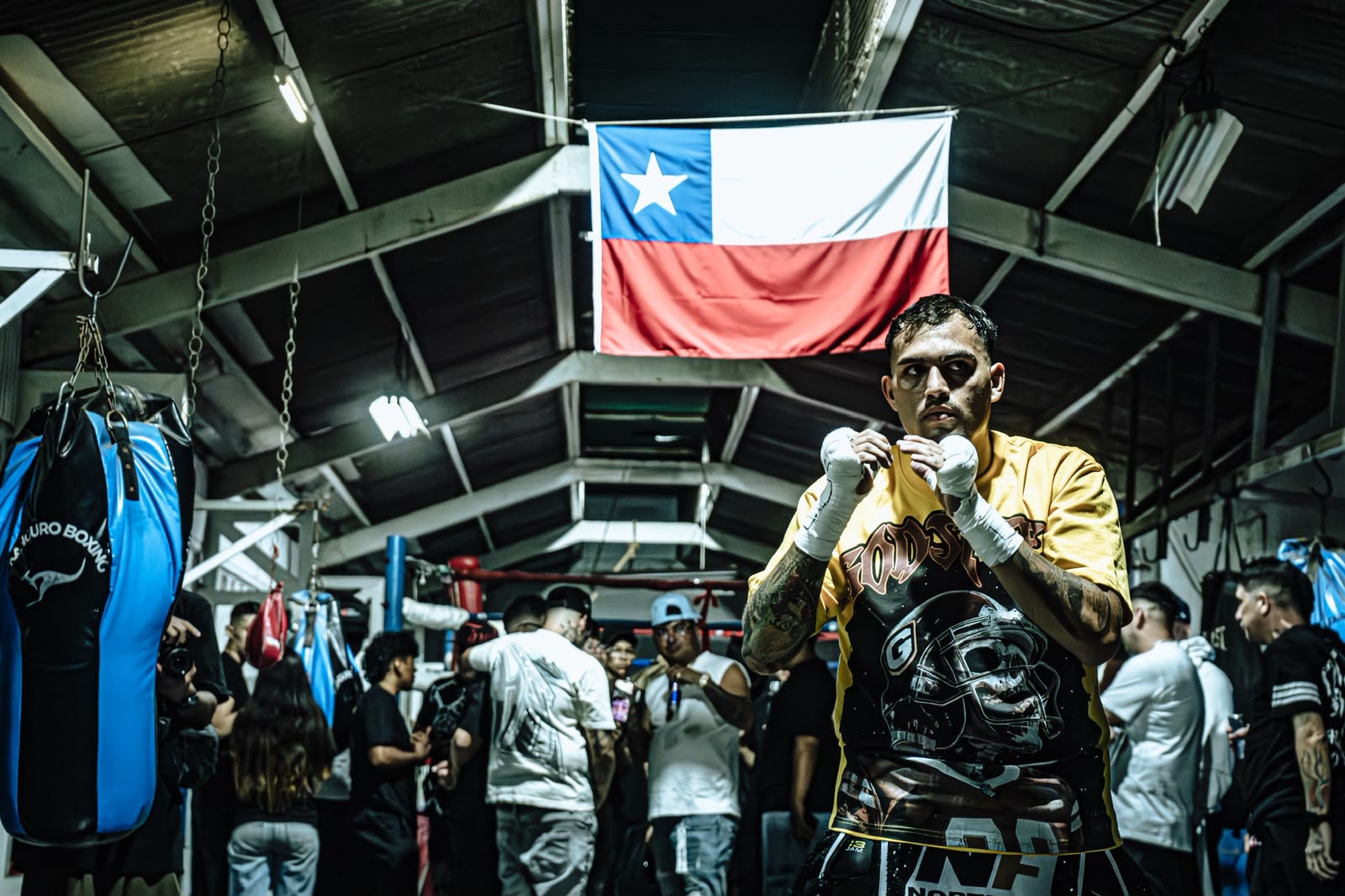 Alan Bahamonedes va por título continental de boxeo en evento gratuito en el Arena Parque Croacia